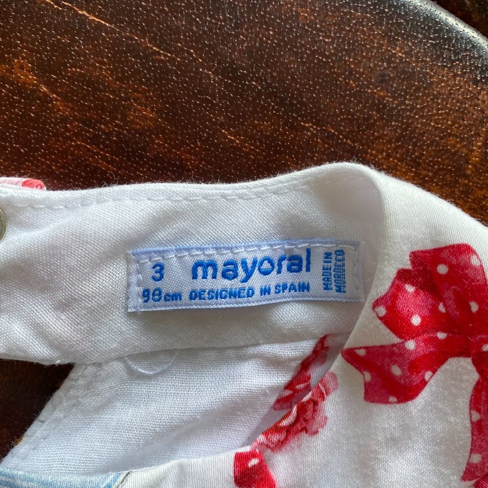 NWOT Girl’s Mayoral Dress Size 3T - Picture 6 of 6